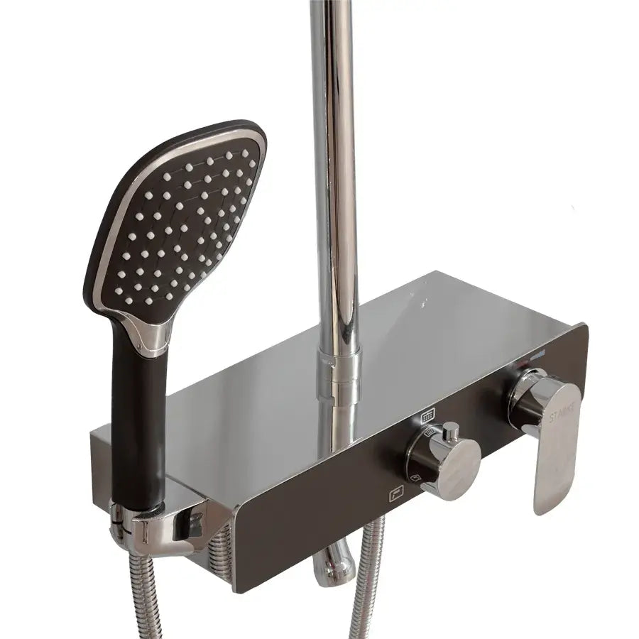 Coloana Dus, Alama Sanitara, Negru, SJG/2750