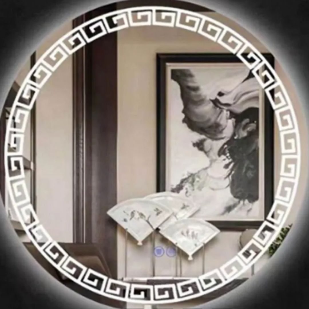 Oglinda LED Rectangulara, 70cm, Orhina Touch, Sistem Dezaburire