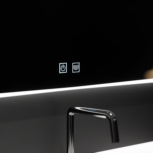 Oglinda LED Nor 60x40cm, Nuvola Touch, Sistem Dezaburire, Dimabila