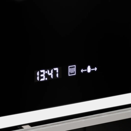 Oglinda LED Rectangulara, 120x80cm, Verite Imperial Silver Motion Glow Marcello, Sistem Dezaburire, Ceas & Termometru, Dimabila