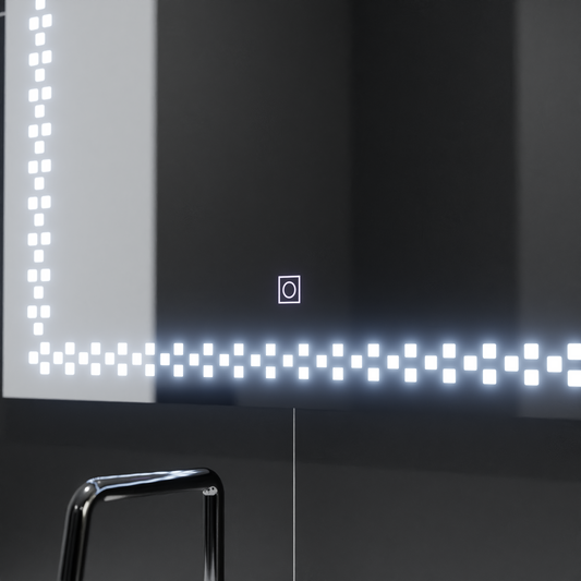 Oglinda LED Rectangulara 80x60cm Stella Basic Touch