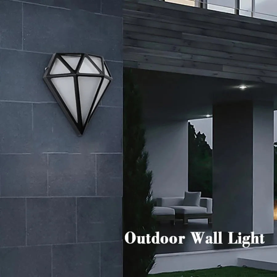 Aplica LED Exterior Alexa 18W Alb Negru