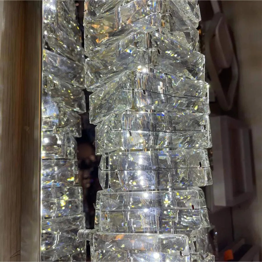 Aplica LED Cristal Betina 32W Argintiu