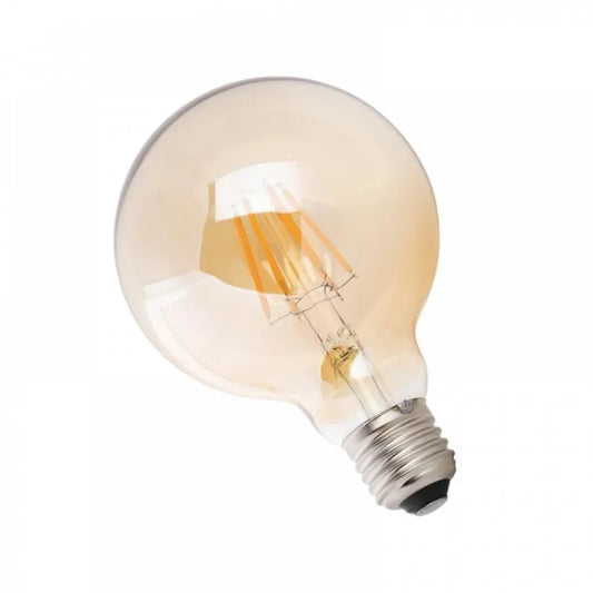 Bec cu Filament G125, E27, 4W, Lumina Calda