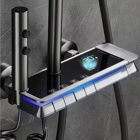 Coloana Dus Inox, Gri Inchis, OD3904