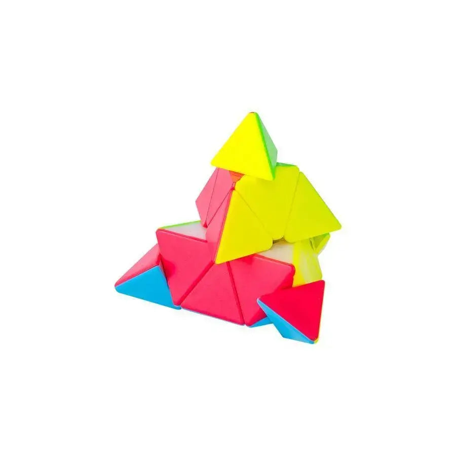 Cub Rubik, Triunghi, Multicolor, Plastic