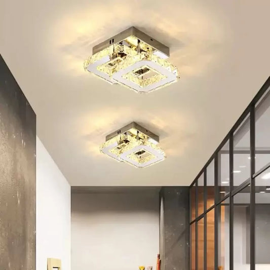 Lustra LED Cristal Jeremiah, 34W , Argintiu