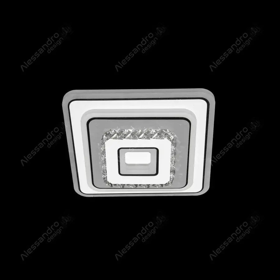 Lustra LED LIMONA, 32W, lumina Rece/Calda/Neutra, Alb