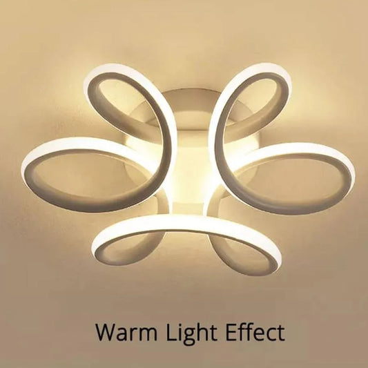 Lustra LED PANZEA, 36W, lumina Rece/Calda/Neutra, Alb