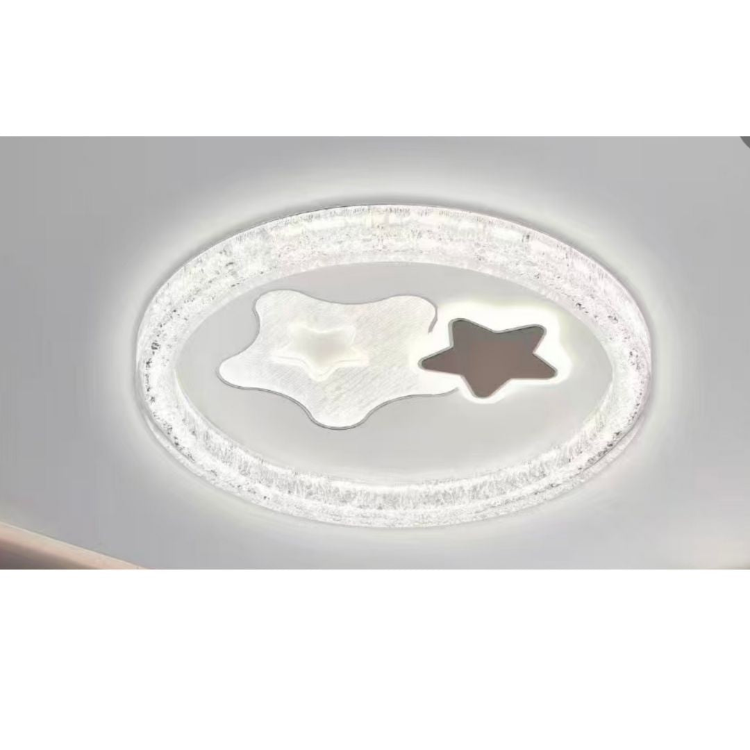 Lustra LED SKYForma Nexen, 160W, lumina Rece/Calda/Neutra, Negru