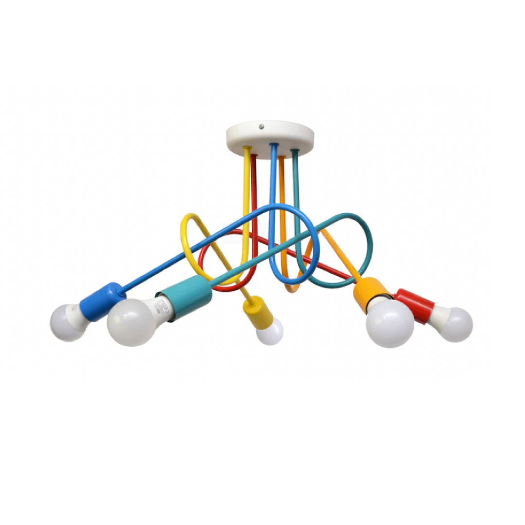 Lustra Angiolo 5XE27 Multicolor