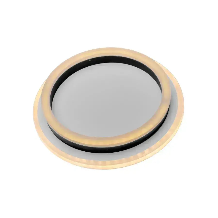 Lustra LED SOLENA ROTONDA, 13W, lumina Rece/Calda/Neutra, Alb Negru