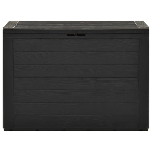Lada de depozitare pentru gradina, antracit, 78 x 44 x 55 cm