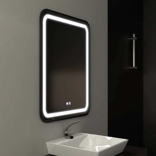 Oglinda LED Rectangulara, 60x80cm, Taglio Touch, Sistem Dezaburire
