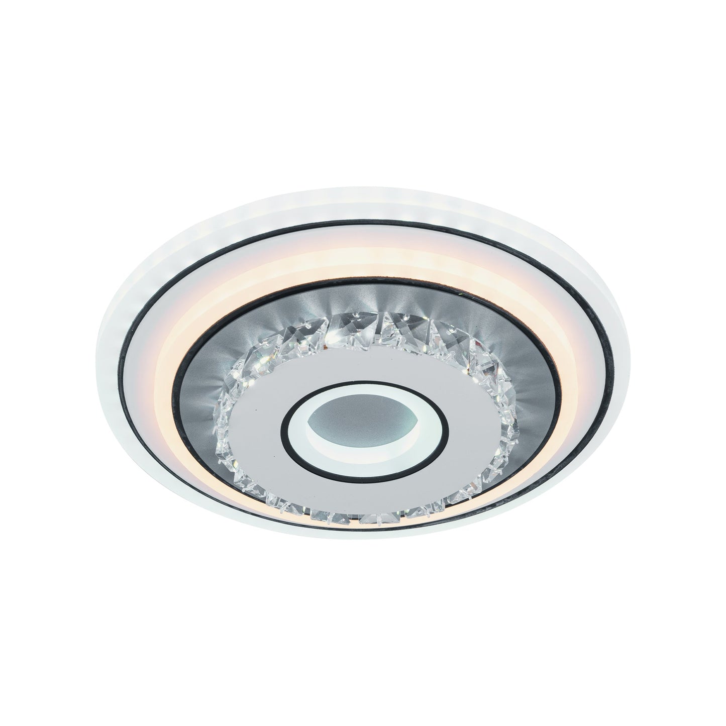 Lustra LED MITA, 28W, lumina Rece/Calda/Neutra, Alb