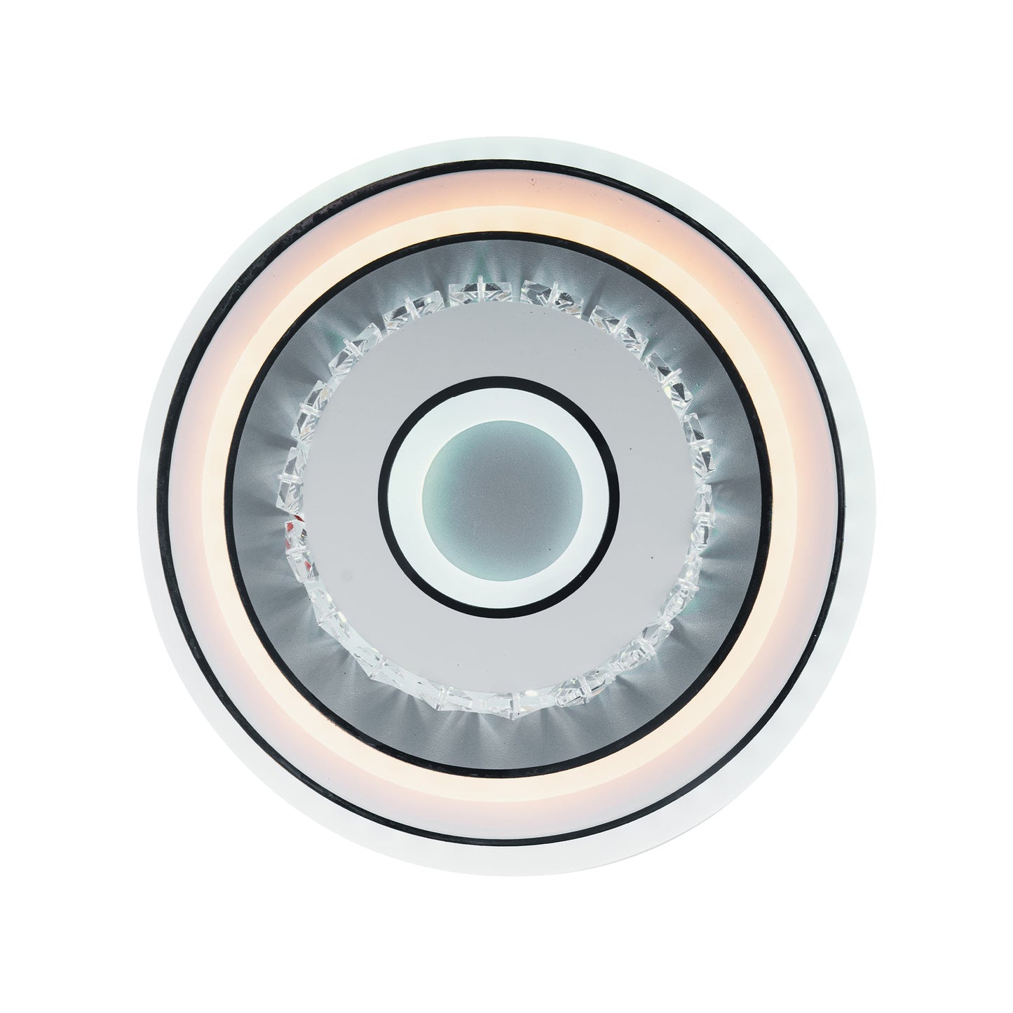 Lustra LED MITA, 28W, lumina Rece/Calda/Neutra, Alb