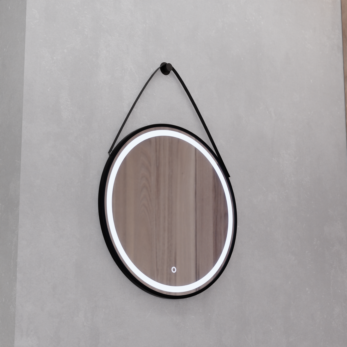 Oglinda LED Rotunda, 60cm, Basic Touch