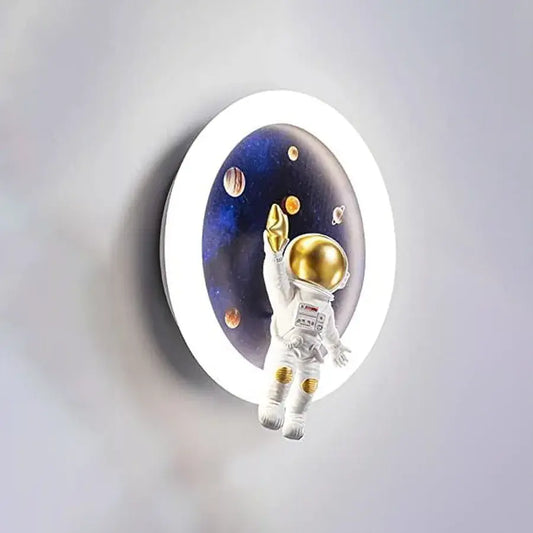 Lustra LED Astronaut Albastru 89W