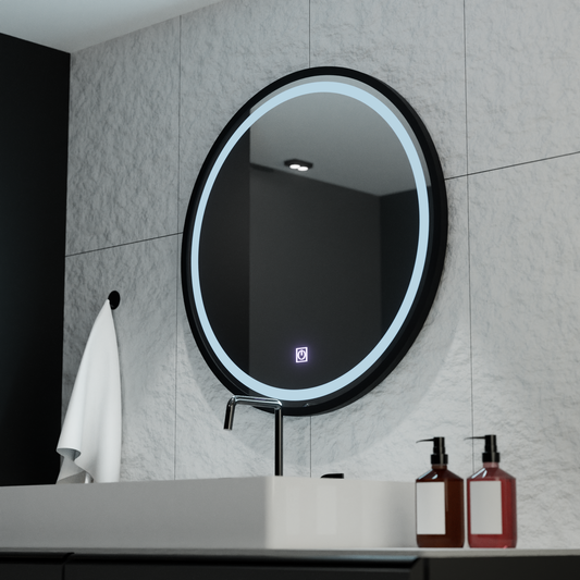 Oglinda LED Rotunda 80cm Piazza Basic Touch