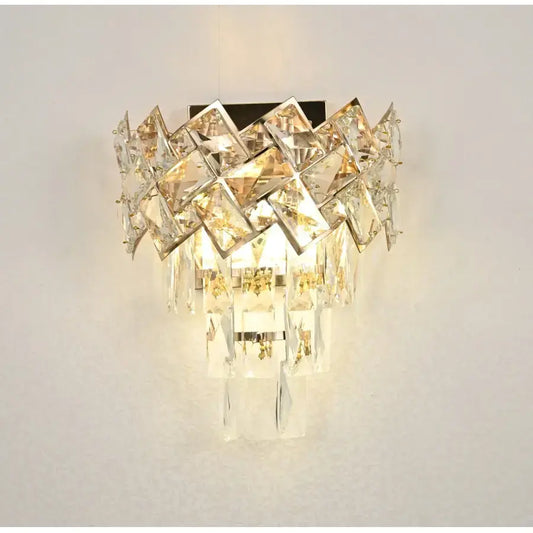 Aplica Cristal WINDSOR, 2x E27, Auriu Lucios