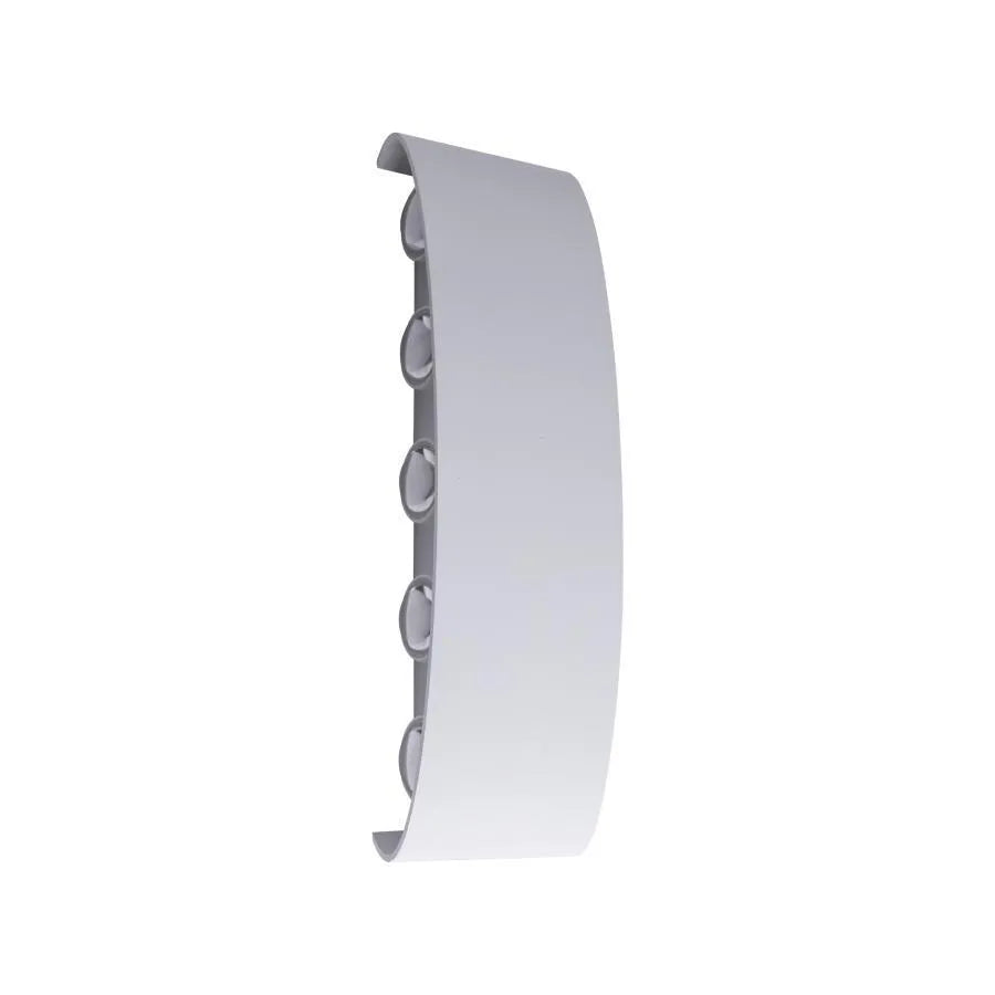 Fantas Aplica LED Interior/Exterior, 10 Surse x 1W, IP65, Alb, 3000K
