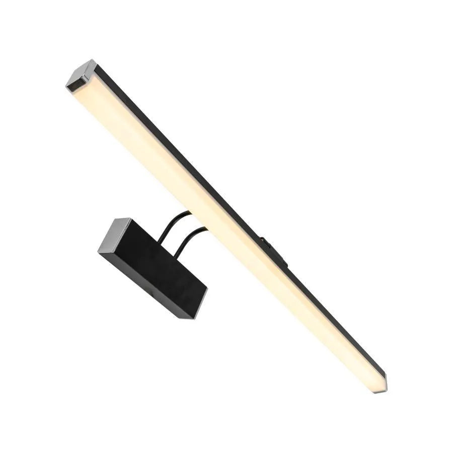 Aplica LED de Baie Caja, 20W, Metal, Negru si Crom