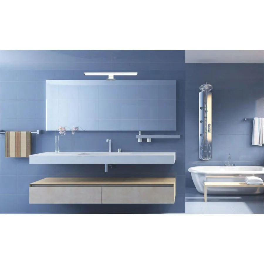 Aplica LED de Baie Sirius, 12W, 61cm, 4000K, alb