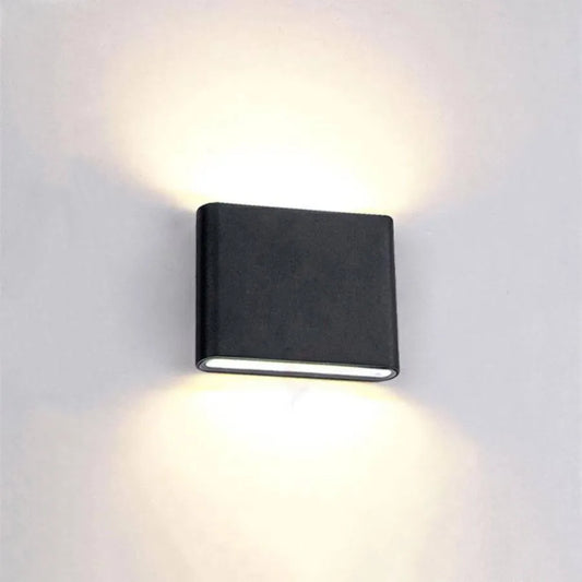 Aplica LED de Exterior Sanvi 6W IP65 Negru