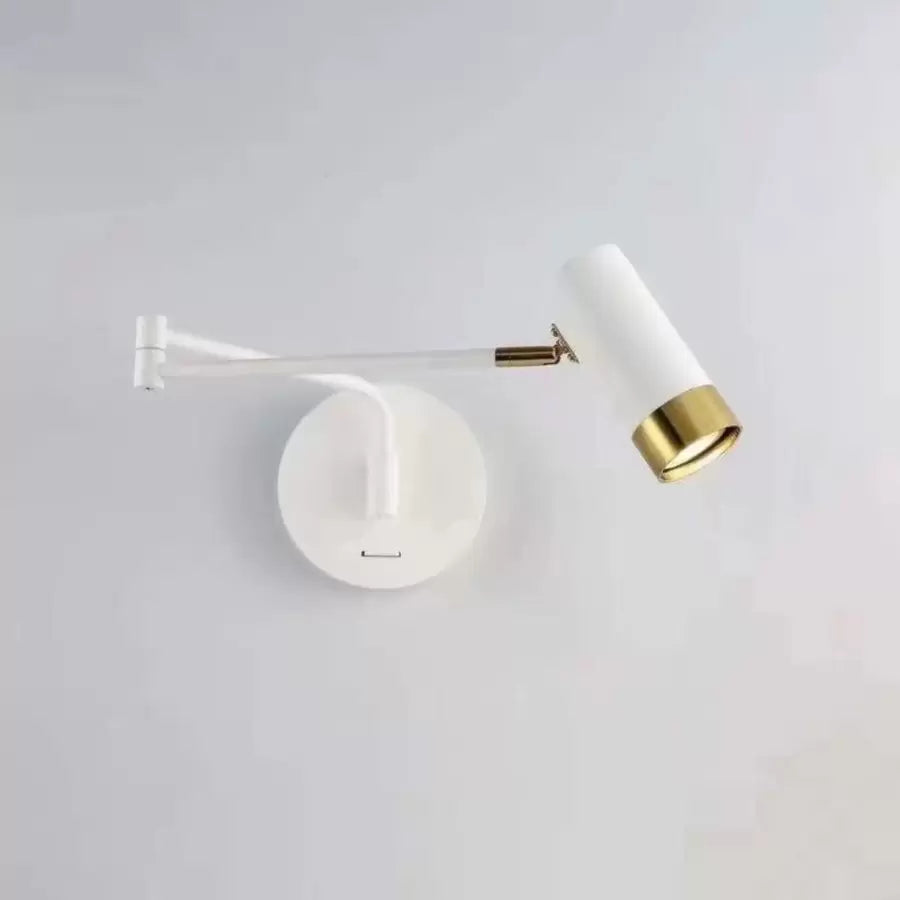 Aplica LED Francisco 5W Alb Auriu