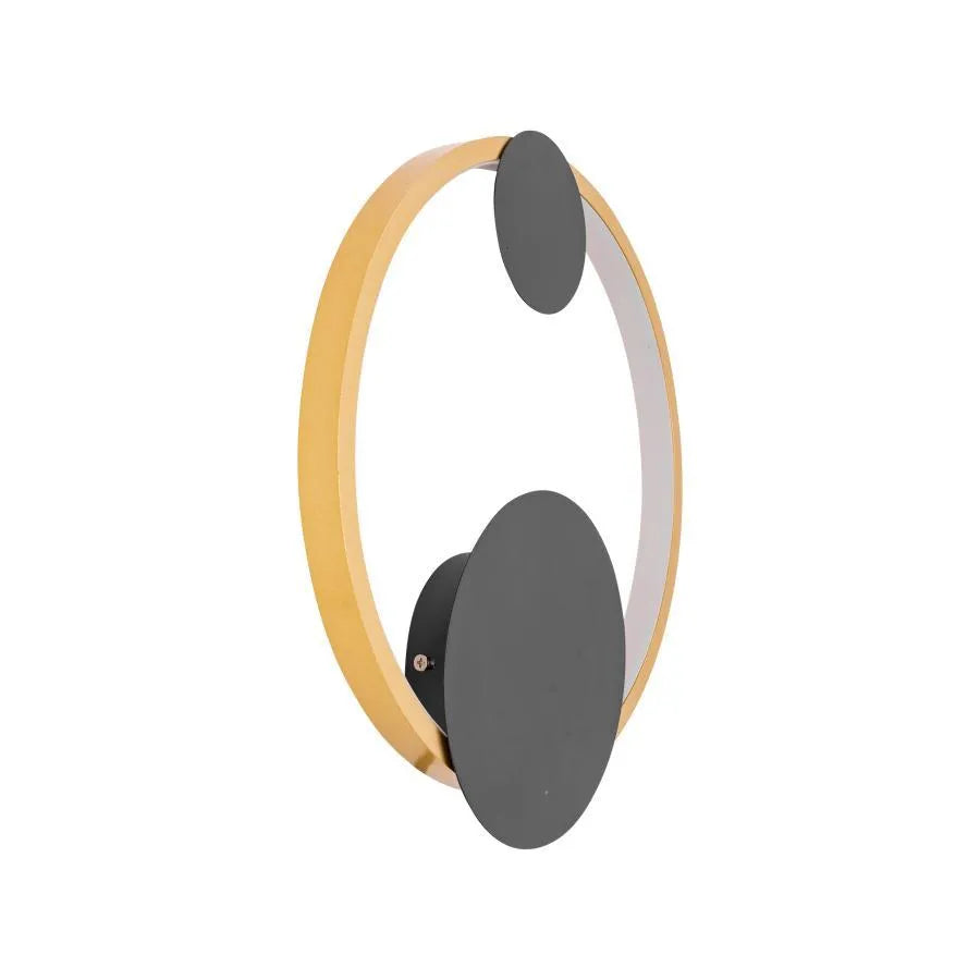 Aplica LED Gruvis 15W Auriu