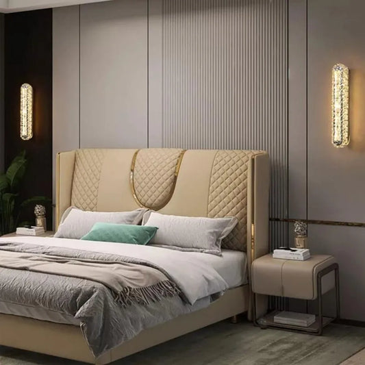 Aplica LED PRISCILA, 5W, Cristal, Crom Lucios, Lumina Calda/Rece/Neutra