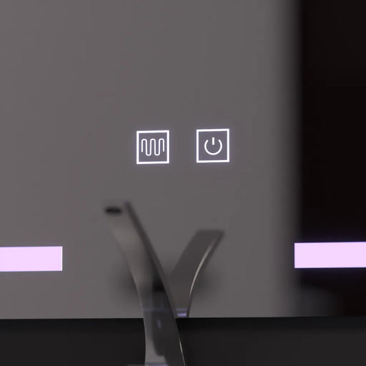 Oglinda LED Rectangulara 60x80cm, Touch Vesta, Sistem Dezaburire