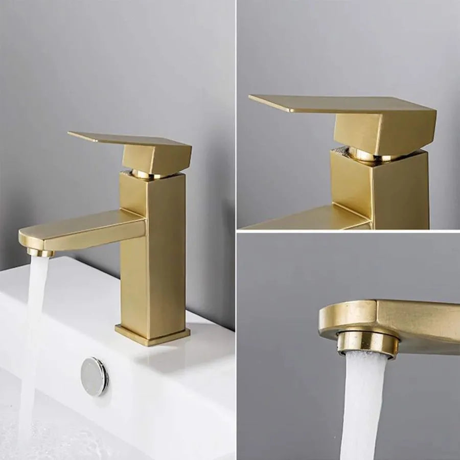 Baterie Lavoar Inox Auriu ZY1007