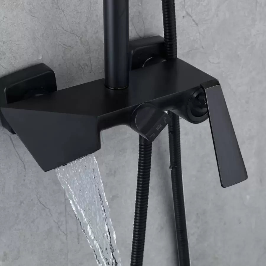 Coloana Dus, Alama Sanitara, Negru, 6720H