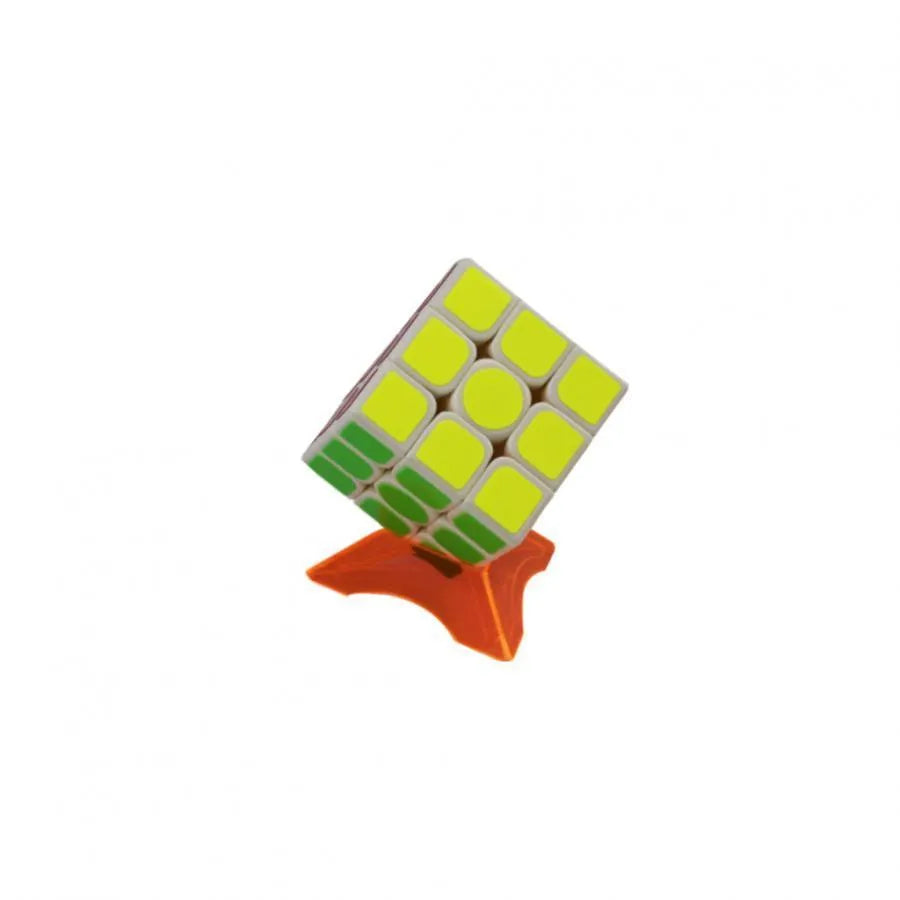 Cub Rubik 3X3 Multicolor cu Suport, CP-379001