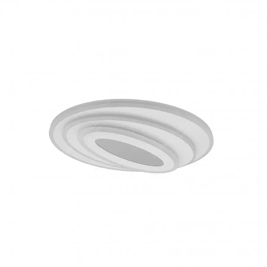 Lustra LED NEXA Oval 3D, 36W, Alb, Lumina Rece/Calda/Neutra