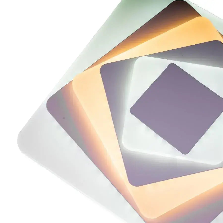 Lustra LED FLORENSIA, 30W, lumina Rece/Calda/Neutra, Alb