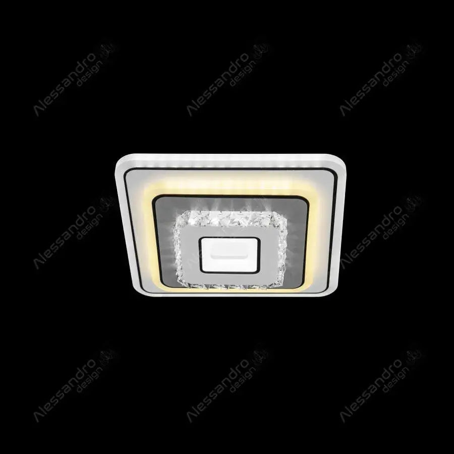 Lustra LED LIMONA, 32W, lumina Rece/Calda/Neutra, Alb