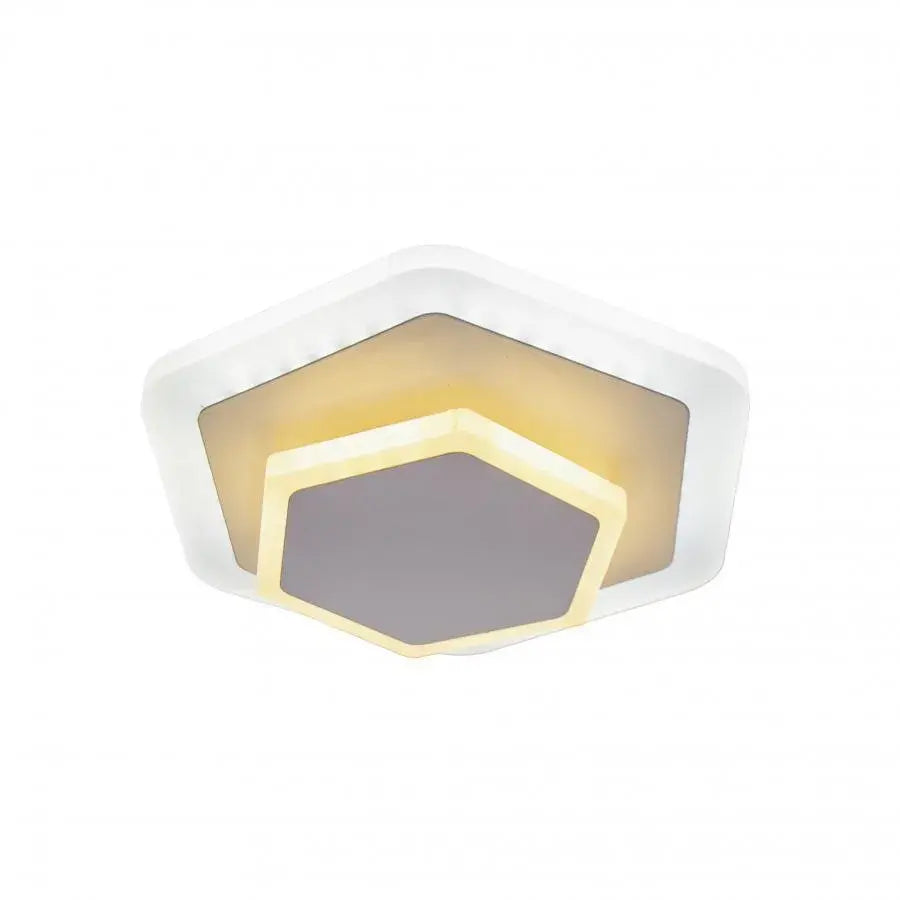 Lustra LED SONIA, 36W, lumina Rece/Neutra, Alb