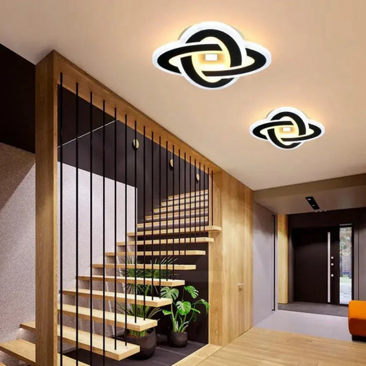 Lustra LED SOPHIE, 53W, lumina Rece/Calda/Neutra, Negru