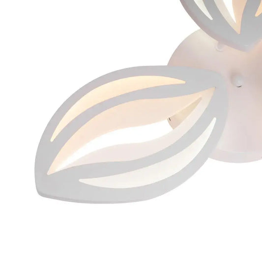 Lustra LED cu telecomanda ORCHID, 39W, 3 Petale, lumina Rece/Calda/Neutra, Dimabila, Alb