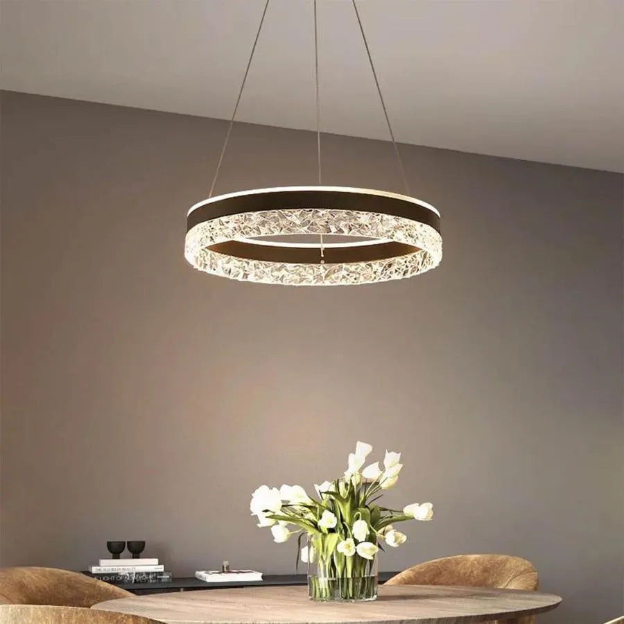 Lustra LED cu Telecomanda Brinda 124W Negru