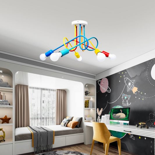 Lustra Angiolo 5XE27 Multicolor