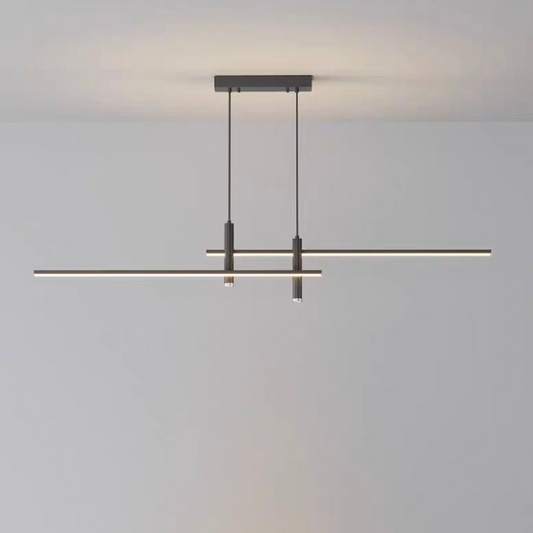 Lustra LED cu Telecomanda Renata, 24W Dimabila, Negru