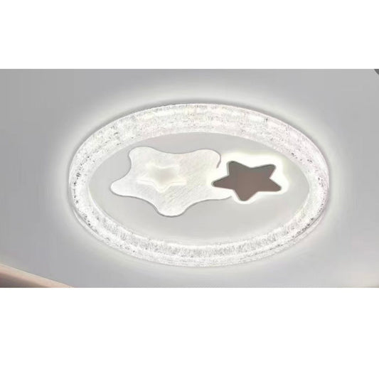 Lustra LED SKYForma Nexen, 160W, lumina Rece/Calda/Neutra, Negru