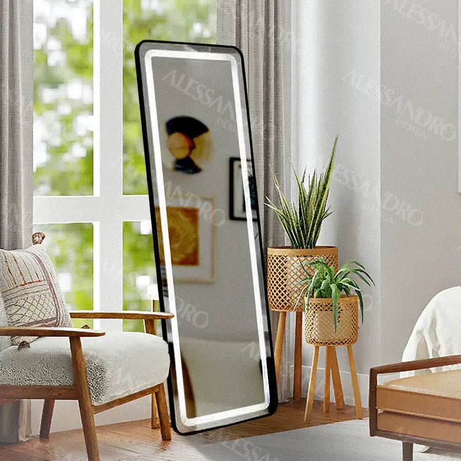 Oglinda LED Rectangulara, 45x140cm, Marcello Touch, Dressing Couture