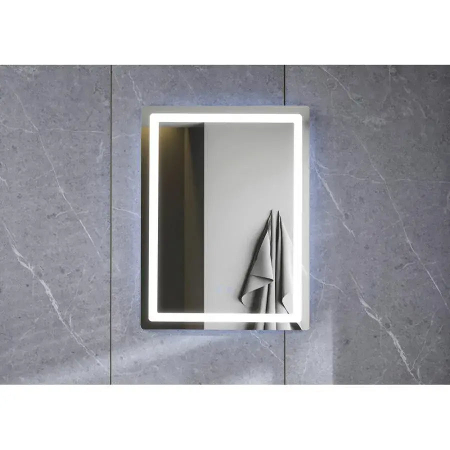 Oglinda LED Rectangulara, 60x80cm, Edge LUMINOUS Touch, Sistem Dezaburire