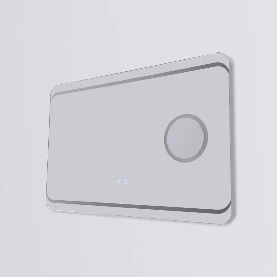 Oglinda LED Rectangulara, 80x60cm, Stella Touch, Sistem Dezaburire