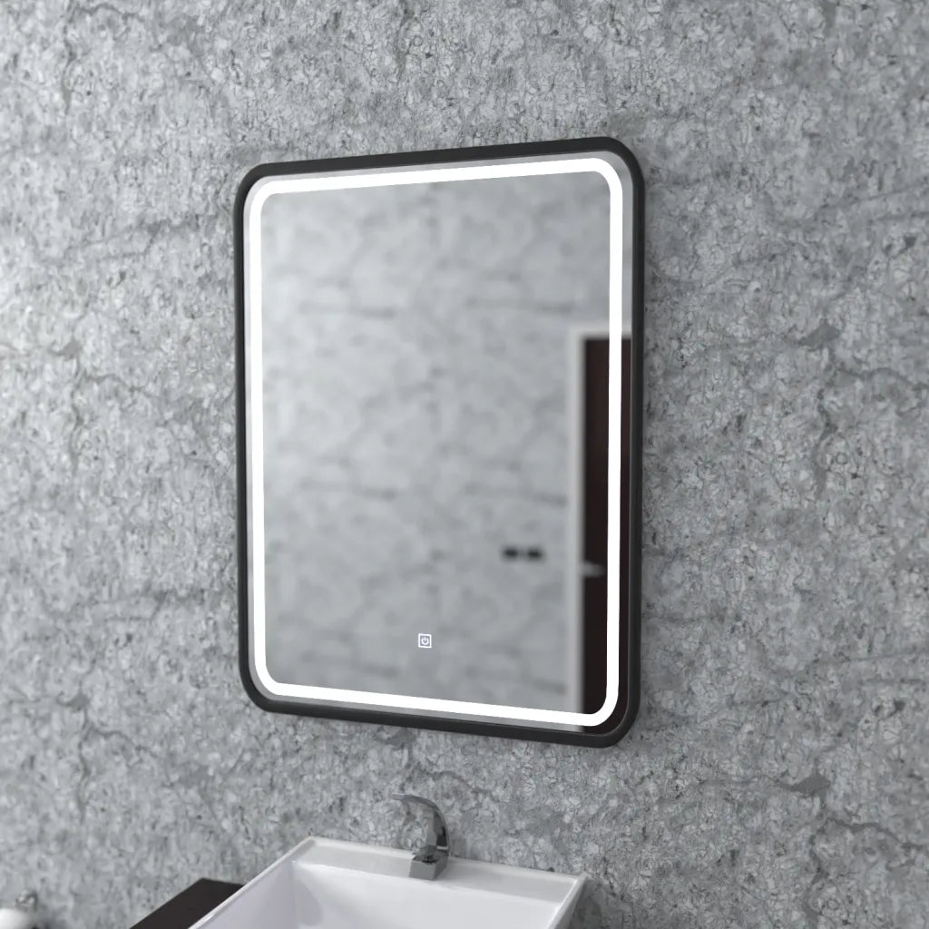 Oglinda LED Rectangulara, 60x80cm, Ombra  Basic Touch