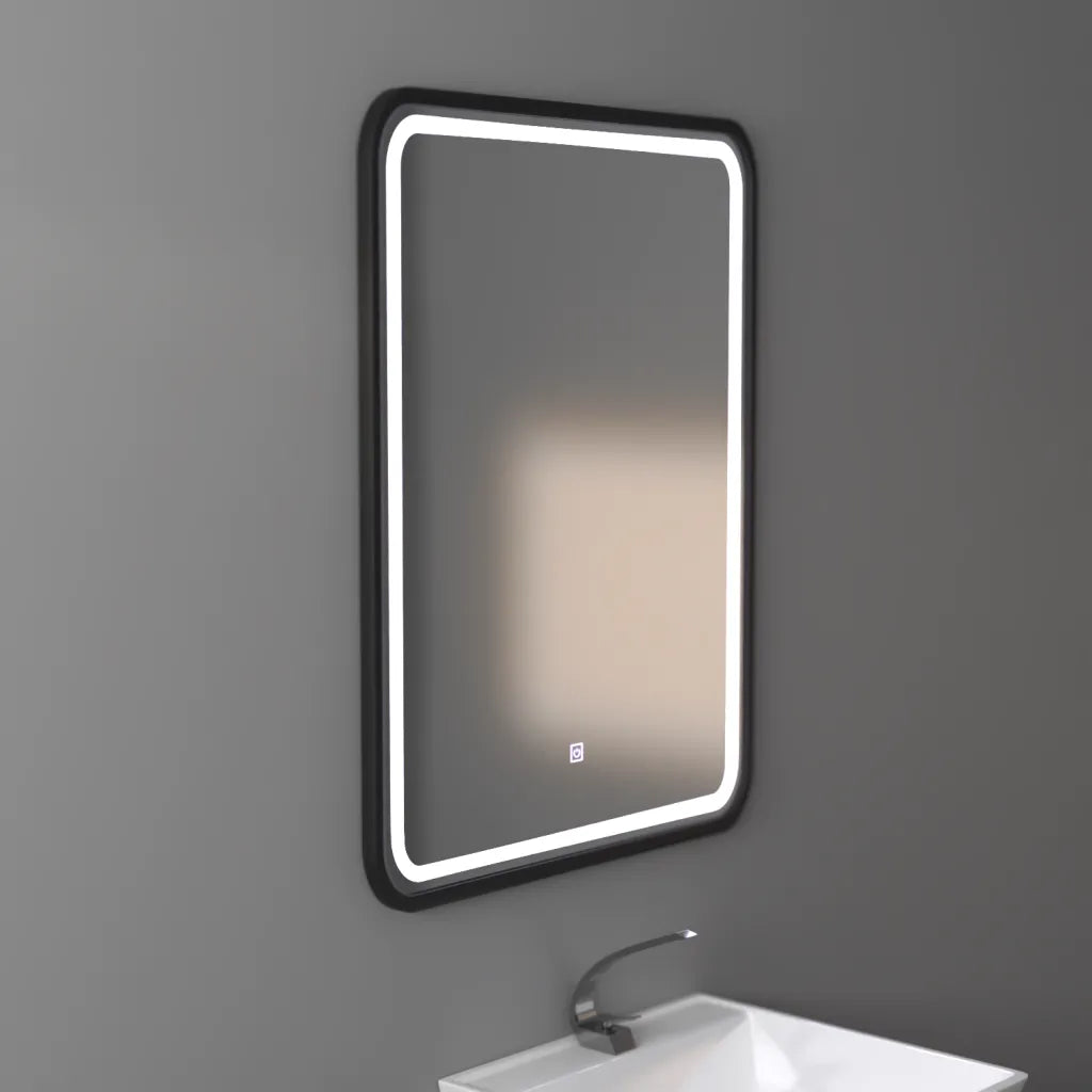 Oglinda LED Rectangulara, 60x80cm, Ombra  Basic Touch